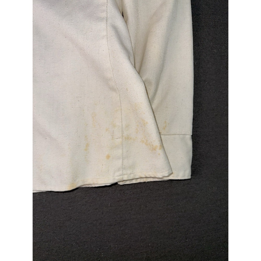 Vintage 70s CECI California Juniors Ivory Button Up Top Bird Embroidery Size M - Picture 6 of 8
